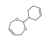 2-cyclohex-3-enyl-4,7-dihydro-[1,3]dioxepine_96447-68-6