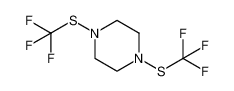 Piperazine, 1,4-bis[(trifluoromethyl)thio]-_96455-11-7