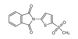 N-(5-methanesulfonyl-[2]thienyl)-phthalimide_96460-94-5
