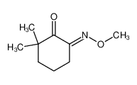 3,3-Dimethyl-cyclohexane-1,2-dione 1-(O-methyl-oxime)_96519-38-9