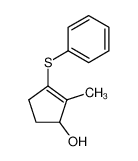 2-methyl-3-phenylthio-2-cyclopentenol_96530-16-4
