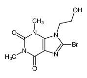 bromo-8 (hydroxy-2 ethyl)-9 theophylline_96548-80-0