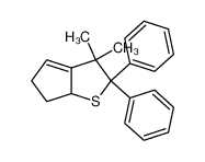 3,3-Dimethyl-2,2-diphenyl-3,5,6,6a-tetrahydro-2H-cyclopenta[b]thiophene_96556-18-2