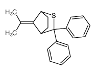 7-Isopropylidene-3,3-diphenyl-2-thia-bicyclo[2.2.1]heptane_96556-19-3