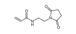 2-Propenamide, N-[2-(2,5-dioxo-1-pyrrolidinyl)ethyl]-_96558-33-7