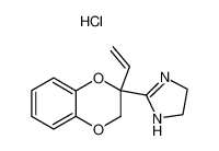 2-(2-vinyl-1,4-benzodioxan-2-yl)-2-imidazoline hydrochloride_96576-13-5