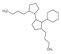1-Butyl-2-cyclohexyl-3-(2-butyl-cyclopentyl)-cyclopentan_96579-28-1