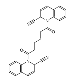 1,4-Bis-(2-cyan-1,2-dihydro-chinolyl-(1)-carbonyl)-butan_96579-80-5