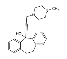 5-[3-(4-Methyl-piperazin-1-yl)-prop-1-ynyl]-10,11-dihydro-5H-dibenzo[a,d]cyclohepten-5-ol_96580-95-9