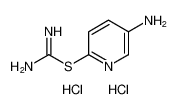 5-aminopyridin-2-yl carbamimidothioate dihydrochloride_96592-09-5