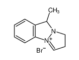 1H-Pyrazolo[1,2-a]indazol-4-ium, 2,9-dihydro-9-methyl-, bromide_96596-77-9