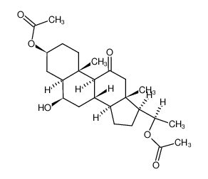 3β,20β-Diacetoxy-6β-hydroxy-11-oxo-5α-pregnan_96619-19-1