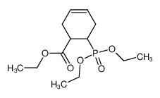 2-(O.O-Diaethyl-phosphono)-cyclohexen-(4)-carbonsaeure-(1)-aethylester_96621-61-3