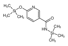 N-(Trimethylsilyl)-6-(trimethylsilyloxy)-3-pyridincarbonsaeureamid_96622-57-0