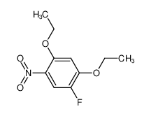 1,5-Diethoxy-2-fluoro-4-nitro-benzene_96631-27-5