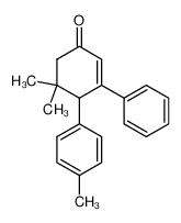 3-phenyl-4-p-tolyl-5,5-dimethyl-2-cyclohexen-1-one_96633-39-5