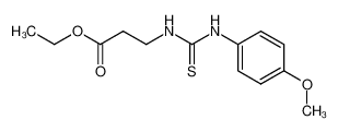 1-(p-Methoxy-phenyl)-3-carbethoxyethyl-thioharnstoff_96636-85-0