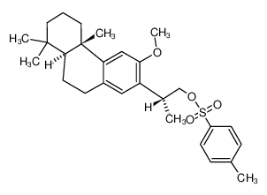 Tosylate of (5S,10S,15R)-12-Methoxy-8,11,13-abietatrien-16-ol_96641-67-7