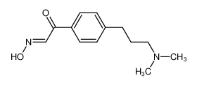 p-(3-Dimethylamino-propyl)-β-hydroxyimino-acetophenon_96654-48-7