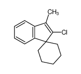 2'-chloro-3'-methylspiro[cyclohexane-1,1'-indene]_96660-91-2