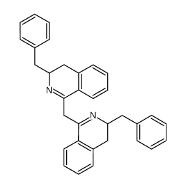 3,3'-dibenzyl-3,4,3',4'-tetrahydro-1,1'-methanediyl-bis-isoquinoline_96677-25-7