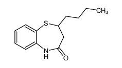 1,5-Benzothiazepin-4(5H)-one, 2-butyl-2,3-dihydro-_96680-81-8