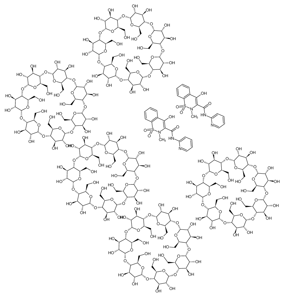 Piroxicam beta-Cyclodextrin(2:5)_96684-40-1