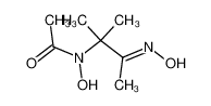N-(2-hydroxyimino-1,1-dimethylpropyl)acetohydroxamic acid_96691-49-5