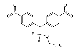 2,2-di(4-nitrophenyl)-1,1-difluoro-1-ethoxy-ethane_96694-61-0