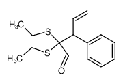 2,2-bis(ethylthio)-3-phenylpent-4-enal_96694-70-1