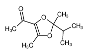 1-acyl-2,4-dimethyl-4-(2-propyl)-3,5-dioxacyclopent-1-ene_96706-12-6