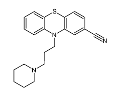 10-(3-piperidino-propyl)-phenothiazine-2-carbonitrile_96706-68-2