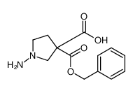 1-amino-3-phenylmethoxycarbonylpyrrolidine-3-carboxylic acid_96713-11-0