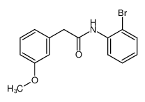 N-(2-bromophenyl)-2-(3-methoxyphenyl)acetamide_96718-67-1