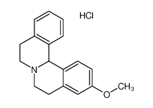 3-Methoxy-5,8,9,13b-tetrahydro-6H-isoquino[1,2-a]isoquinoline; hydrochloride_96719-80-1
