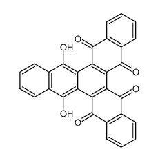 12,17-Dihydroxy-trinaphthylene-5,6,11,18-tetraone_96722-22-4