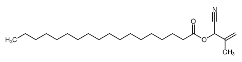 1-cyano-2-methylallyl stearate_96738-03-3