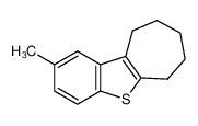 2-methyl-7,8,9,10-tetrahydro-6H-benzo[b]cyclohepta[d]thiophene_96749-93-8