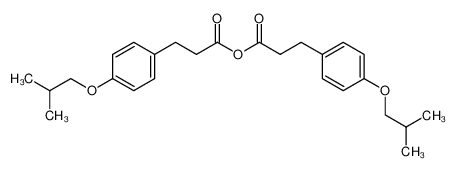(3-(4-Isobutyloxy-phenyl)-propionsaeure)-anhydrid_96763-64-3