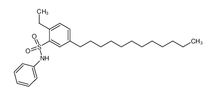 5-Dodecyl-2-ethyl-N-phenyl-benzenesulfonamide_96764-62-4