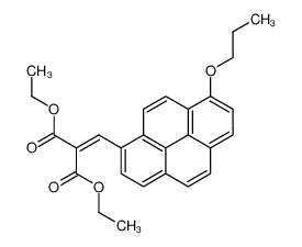 3,10-Propoxypyrenal-malonester_96765-51-4