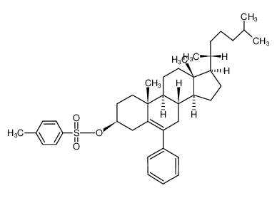 6-phenyl-3β-(toluene-4-sulfonyloxy)-cholest-5-ene_96765-84-3