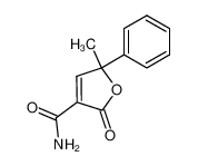 2-Carbamoyl-4-methyl-4-phenyl-2-buten-4-olide_96784-32-6