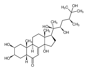 Ergost-7-en-6-one, 2,3,14,20,22,25-hexahydroxy-, (2b,3b,5b,22R)-_96790-37-3