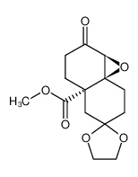 (4β,4aβ,8aα)-1,4,4a,5,6,7,8,8a-octahydro-8aβ-carbomethoxy-7,7-ethylenedioxy-4α,4aα-epoxy-3(2H)-oxonaphthalene_96792-31-3