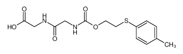 N-2-p-Tolylthio-ethoxycarbonylglycylglycin_96792-90-4