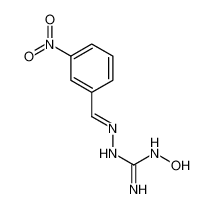 1-hydroxy-2-[(3-nitrophenyl)methylideneamino]guanidine_96826-45-8