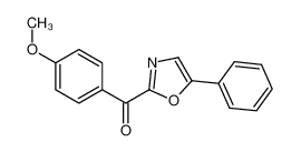 (4-methoxyphenyl)-(5-phenyl-1,3-oxazol-2-yl)methanone_96829-91-3