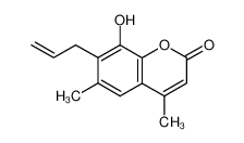 7-allyl-8-hydroxy-4,6-dimethylcoumarin_96836-21-4