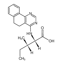N-(5,6-dihydro-4-benzo(h)quinazolinyl)isoleucine_96838-08-3